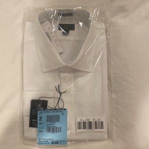 J. Crew Ludlow Slim Fit White Dress Short 16.5 x 35 NEW